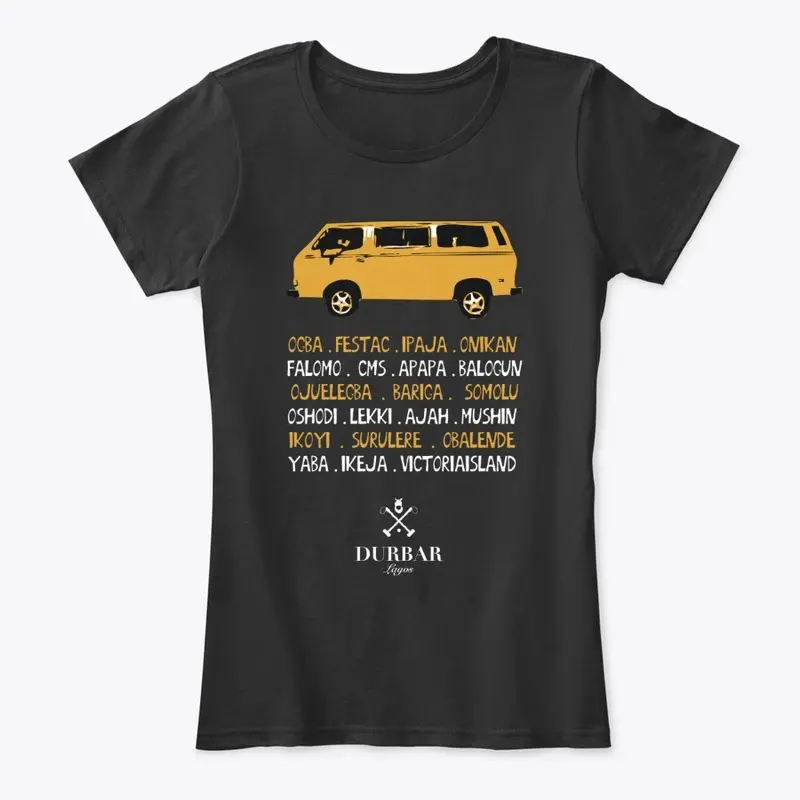 Naija Danfo Bus Tshirt by Durbar Lagos